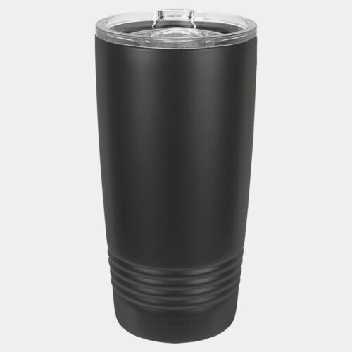 20 oz. Black Insulated Ringneck Tumbler with Slider Lid Thumbnail