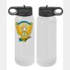 30oz White Water Bottle Thumbnail