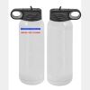 30oz White Water Bottle Thumbnail