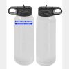 30oz White Water Bottle Thumbnail